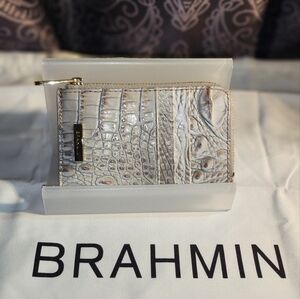 Brahmin Card Holder Zip Wallet